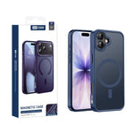 Capa para telemóvel magnética XDcase com estrutura metálica para lente e sensação de pele, para iPhone 17 Pro Max, para iPhone 17 Pro, para iPhone 17