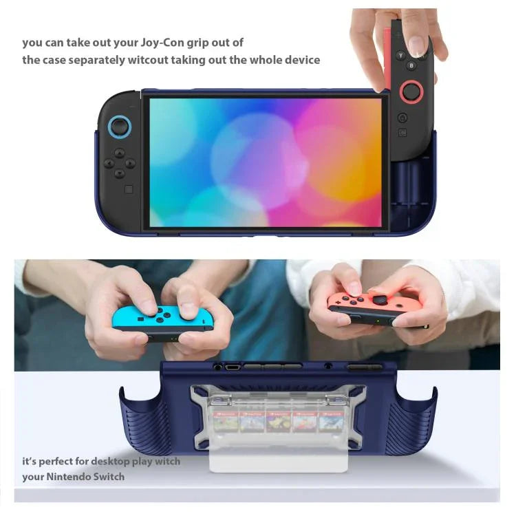 Capa Protetora Antiderrapante Texturizada TPU Híbrida para Consola de Jogos com Slot para Cartão, Para Nintendo Switch 2