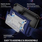 Capa Protetora Antiderrapante Texturizada TPU Híbrida para Consola de Jogos com Slot para Cartão, Para Nintendo Switch 2