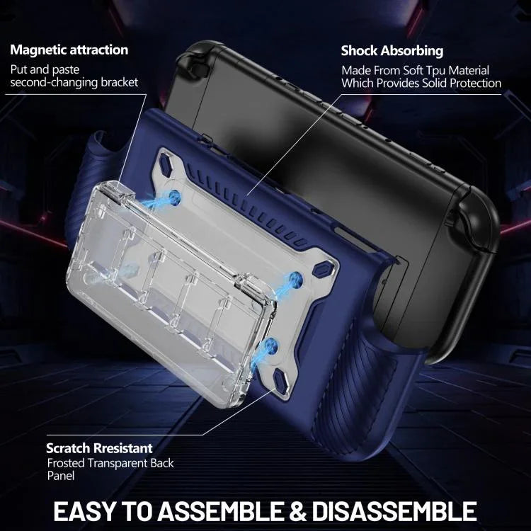 Capa Protetora Antiderrapante Texturizada TPU Híbrida para Consola de Jogos com Slot para Cartão, Para Nintendo Switch 2