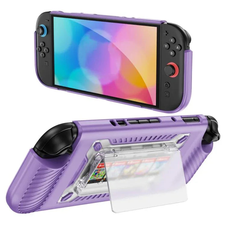 Capa Protetora Antiderrapante Texturizada TPU Híbrida para Consola de Jogos com Slot para Cartão, Para Nintendo Switch 2