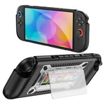 Capa Protetora Antiderrapante Texturizada TPU Híbrida para Consola de Jogos com Slot para Cartão, Para Nintendo Switch 2