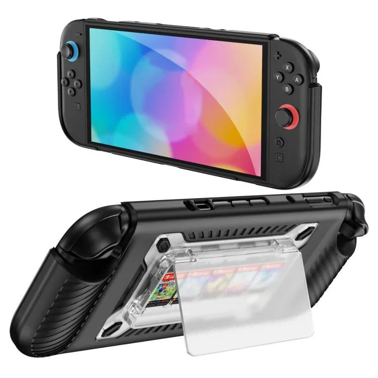 Capa Protetora Antiderrapante Texturizada TPU Híbrida para Consola de Jogos com Slot para Cartão, Para Nintendo Switch 2