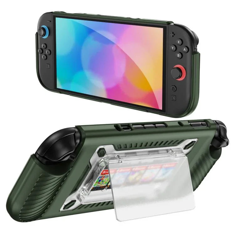 Capa Protetora Antiderrapante Texturizada TPU Híbrida para Consola de Jogos com Slot para Cartão, Para Nintendo Switch 2