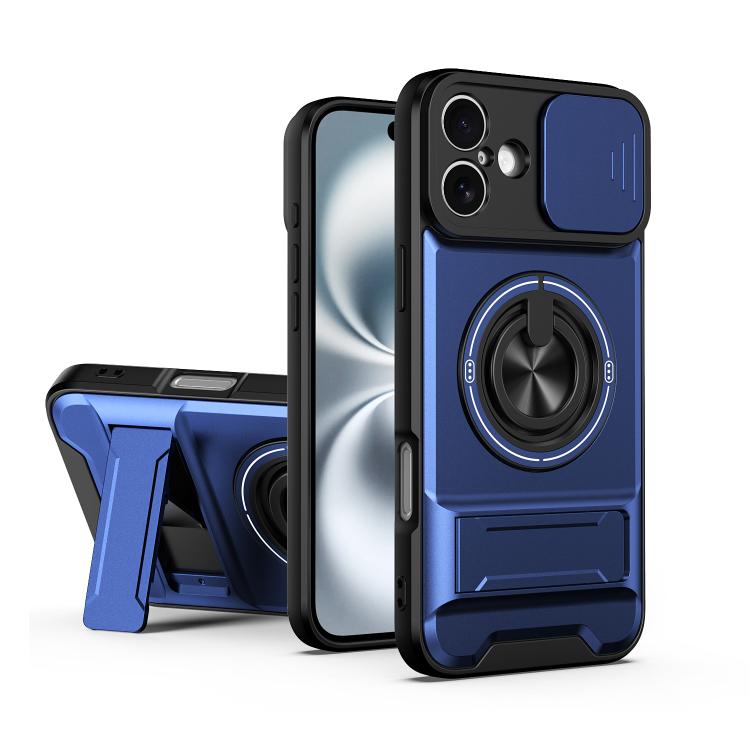 Capa de telemóvel multifuncional com janela deslizante para lente, magnética e resistente a choques, para iPhone 13 Pro Max, para iPhone 13 Pro, para iPhone 12 Pro Max, para iPhone 11 Pro Max, para iPhone 11