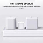 Carregador Rápido Mini Cubo de Gelo Yesido YC103 PD 35W Type-C, Ficha EU