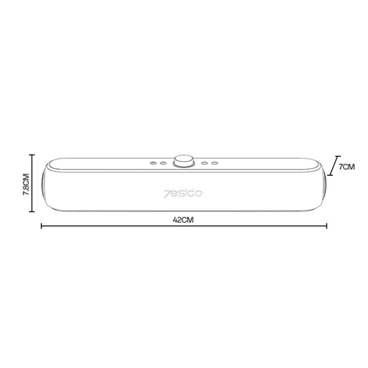 Coluna Bluetooth de Secretária Yesido YSW42 20W, YSW42