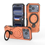 Capa para telemóvel magnética com suporte pivotante metálico em forma de anel estrela, para iPhone 17 Pro Max, para iPhone 17 Pro, para iPhone 17, para iPhone Air, para iPhone 16 Pro Max, para iPhone 16 Pro, para iPhone 16