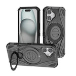 Capa para telemóvel magnética com suporte pivotante metálico em forma de anel estrela, para iPhone 17 Pro Max, para iPhone 17 Pro, para iPhone 17, para iPhone Air, para iPhone 16 Pro Max, para iPhone 16 Pro, para iPhone 16