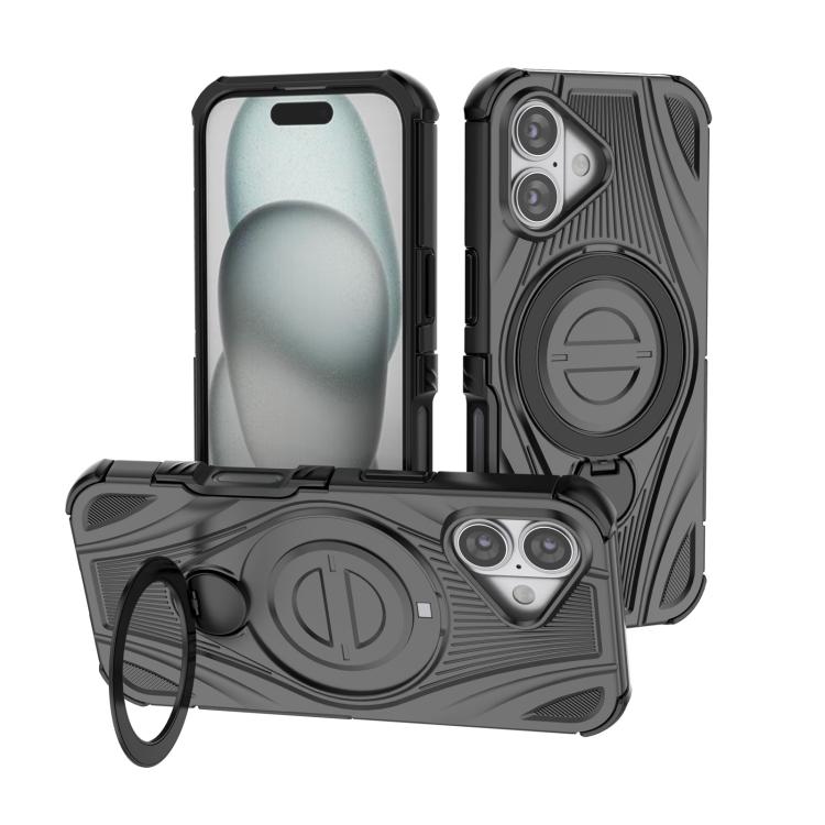 Capa para telemóvel magnética com suporte pivotante metálico em forma de anel estrela, para iPhone 17 Pro Max, para iPhone 17 Pro, para iPhone 17, para iPhone Air, para iPhone 16 Pro Max, para iPhone 16 Pro, para iPhone 16