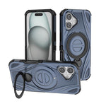 Capa para telemóvel magnética com suporte pivotante metálico em forma de anel estrela, para iPhone 17 Pro Max, para iPhone 17 Pro, para iPhone 17, para iPhone Air, para iPhone 16 Pro Max, para iPhone 16 Pro, para iPhone 16