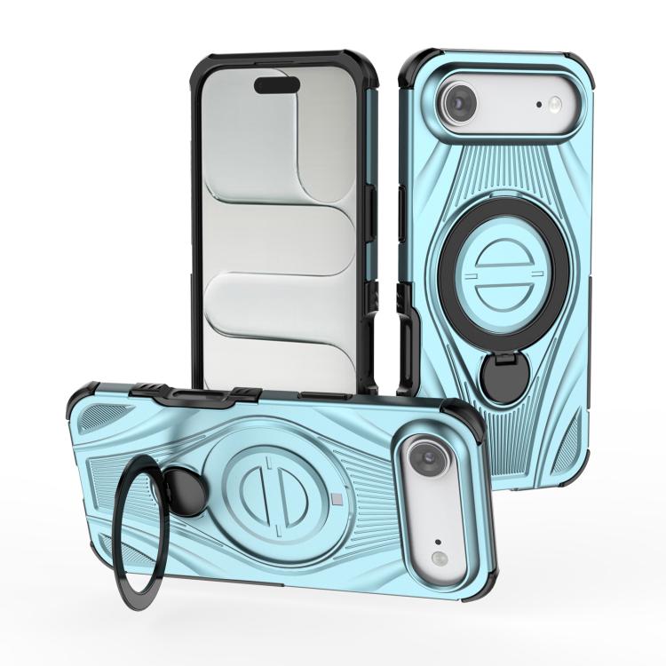 Capa para telemóvel magnética com suporte pivotante metálico em forma de anel estrela, para iPhone 17 Pro Max, para iPhone 17 Pro, para iPhone 17, para iPhone Air, para iPhone 16 Pro Max, para iPhone 16 Pro, para iPhone 16