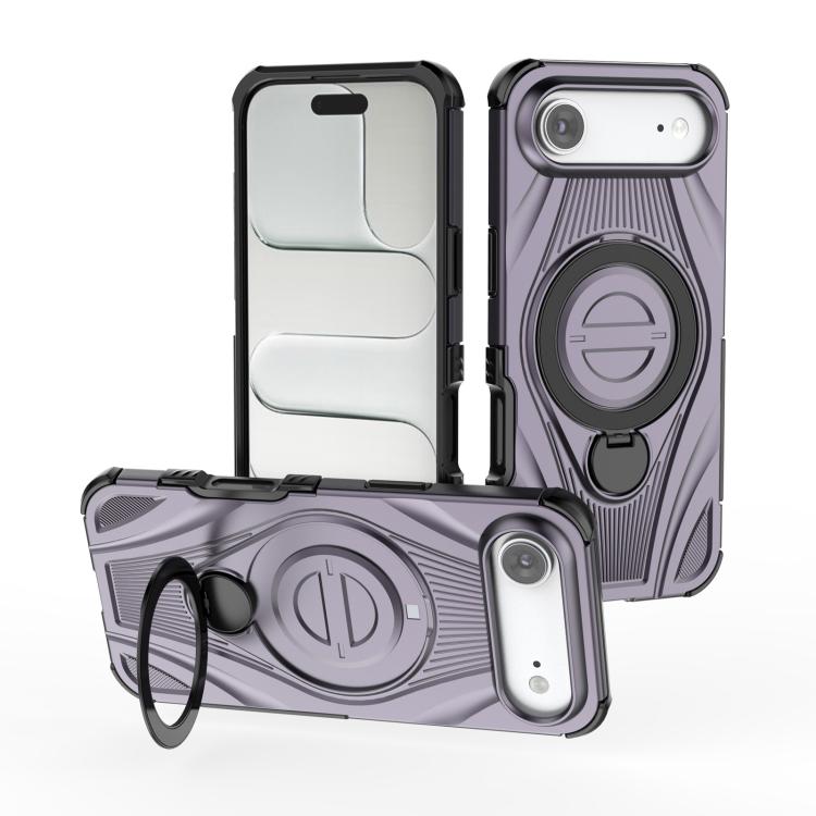 Capa para telemóvel magnética com suporte pivotante metálico em forma de anel estrela, para iPhone 17 Pro Max, para iPhone 17 Pro, para iPhone 17, para iPhone Air, para iPhone 16 Pro Max, para iPhone 16 Pro, para iPhone 16