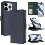 Capa para telemóvel em pele vegana com textura litchi, patch lateral magnético destacável, para iPhone 17 Pro Max, para iPhone 17 Pro, para iPhone 17, para iPhone Air, para iPhone 16 Pro Max, para iPhone 16 Pro, para iPhone 16 Plus, para iPhone 16