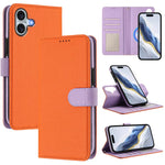 Capa para telemóvel em pele vegana com textura litchi, patch lateral magnético destacável, para iPhone 17 Pro Max, para iPhone 17 Pro, para iPhone 17, para iPhone Air, para iPhone 16 Pro Max, para iPhone 16 Pro, para iPhone 16 Plus, para iPhone 16