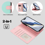 Capa para telemóvel em pele vegana com textura litchi, patch lateral magnético destacável, para iPhone 15 Pro Max, para iPhone 15 Pro, para iPhone 15 Plus, para iPhone 15, para iPhone 14 Plus, para iPhone 14, para iPhone 14 Pro, para iPhone 14 Pro Max