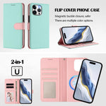 Capa para telemóvel em pele vegana com textura litchi, patch lateral magnético destacável, para iPhone 15 Pro Max, para iPhone 15 Pro, para iPhone 15 Plus, para iPhone 15, para iPhone 14 Plus, para iPhone 14, para iPhone 14 Pro, para iPhone 14 Pro Max