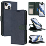 Capa para telemóvel em pele vegana com textura litchi, patch lateral magnético destacável, para iPhone 15 Pro Max, para iPhone 15 Pro, para iPhone 15 Plus, para iPhone 15, para iPhone 14 Plus, para iPhone 14, para iPhone 14 Pro, para iPhone 14 Pro Max