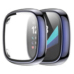 xDfind Tempered Film Integrated PC Watch Protective Cover, For Fitbit Versa 4, For Fitbit Versa 3