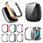 xDfind Tempered Film Integrated PC Watch Protective Cover, For Fitbit Versa 4, For Fitbit Versa 3