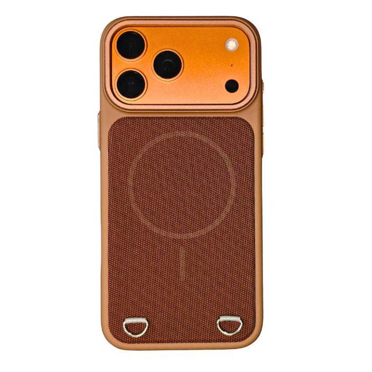 Capa de Telemóvel Magnética em PC com Sensação de Pele + Tecido Tecnológico, Para iPhone 17 Pro Max, Para iPhone 17 Pro