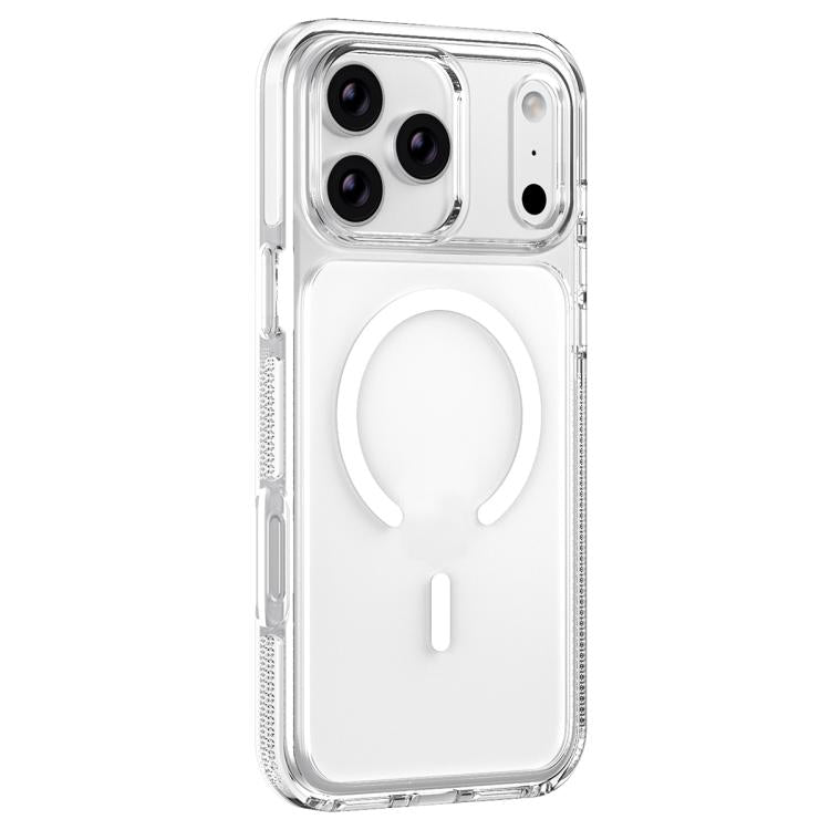 Capa de Telemóvel Híbrida em TPU e PC com Armadura de Gelo Magnética, Para iPhone 17 Pro Max, Para iPhone 17 Pro, Para iPhone Air