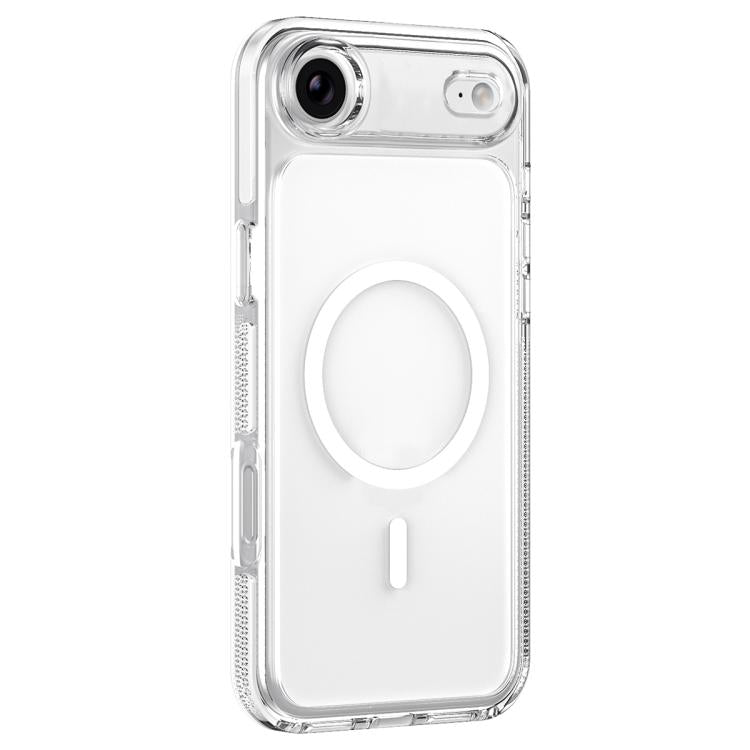 Capa de Telemóvel Híbrida em TPU e PC com Armadura de Gelo Magnética, Para iPhone 17 Pro Max, Para iPhone 17 Pro, Para iPhone Air