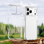 Capa de Telemóvel Híbrida em TPU e PC com Armadura de Gelo, Para iPhone 17 Pro Max, Para iPhone 17 Pro, Para iPhone Air