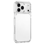 Capa de Telemóvel Híbrida em TPU e PC com Armadura de Gelo, Para iPhone 17 Pro Max, Para iPhone 17 Pro, Para iPhone Air