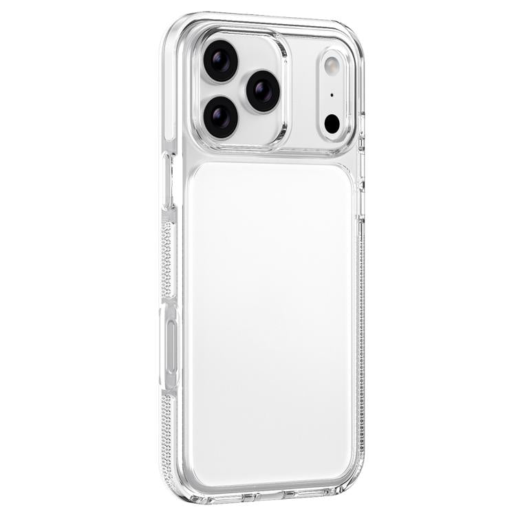 Capa de Telemóvel Híbrida em TPU e PC com Armadura de Gelo, Para iPhone 17 Pro Max, Para iPhone 17 Pro, Para iPhone Air