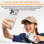 Capa de Telemóvel Híbrida em TPU e PC com Armadura de Gelo, Para iPhone 17 Pro Max, Para iPhone 17 Pro, Para iPhone Air