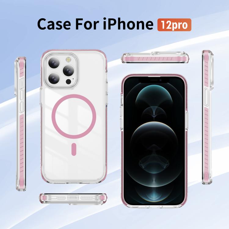 Capa Transparente Cristal Shield Magnética Híbrida em Acrílico TPU, Para iPhone 12 / 12 Pro, Para iPhone 12 Pro Max