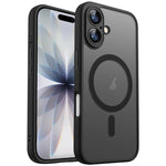 Capa de Telemóvel Fosca Magnética XDcase com Sensação de Pele e Filme para Lente, Para iPhone 17 Pro Max, Para iPhone 17 Pro, Para iPhone 17, Para iPhone Air