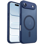 Capa de Telemóvel Fosca Magnética XDcase com Sensação de Pele e Filme para Lente, Para iPhone 17 Pro Max, Para iPhone 17 Pro, Para iPhone 17, Para iPhone Air