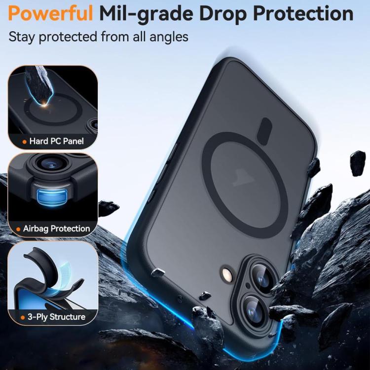 Capa de Telemóvel Fosca Magnética XDcase com Sensação de Pele e Filme para Lente, Para iPhone 17 Pro Max, Para iPhone 17 Pro, Para iPhone 17, Para iPhone Air