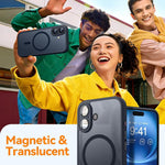 Capa de Telemóvel Fosca Magnética XDcase com Sensação de Pele e Filme para Lente, Para iPhone 17 Pro Max, Para iPhone 17 Pro, Para iPhone 17, Para iPhone Air