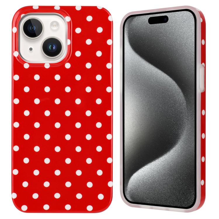 Capa de Telemóvel TPU de Cobertura Total com Padrão de Pontos Coloridos IMD, Para iPhone 14, Para iPhone 14 Pro, Para iPhone 14 Pro Max, Para iPhone 13 Pro Max, Para iPhone 13 Pro, Para iPhone 13