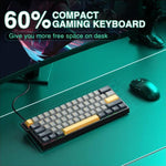 AULA WIN60HE MAX Edition 60 Keys RGB Wired Keyboard