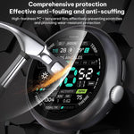 xDfind Filme Temperado com Pulverização de Óleo Integrada Capa Protetora para Relógio PC, Para Google Pixel Watch 4 / 3 45mm, Para Google Pixel Watch 4 / 3 / 2 / 1 41mm