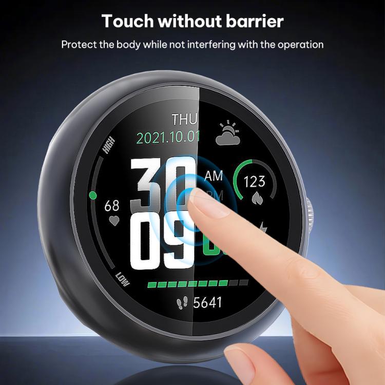 xDfind Filme Temperado com Pulverização de Óleo Integrada Capa Protetora para Relógio PC, Para Google Pixel Watch 4 / 3 45mm, Para Google Pixel Watch 4 / 3 / 2 / 1 41mm