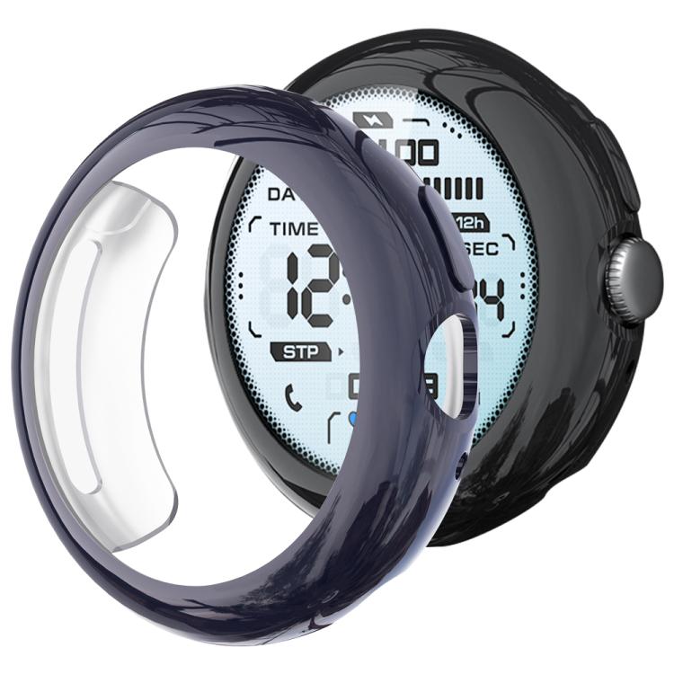Capa integrada de TPU com película temperada xDfind para relógio, para Google Pixel Watch 4 / 3 45mm, para Google Pixel Watch 4 / 3 / 2 / 1 41mm