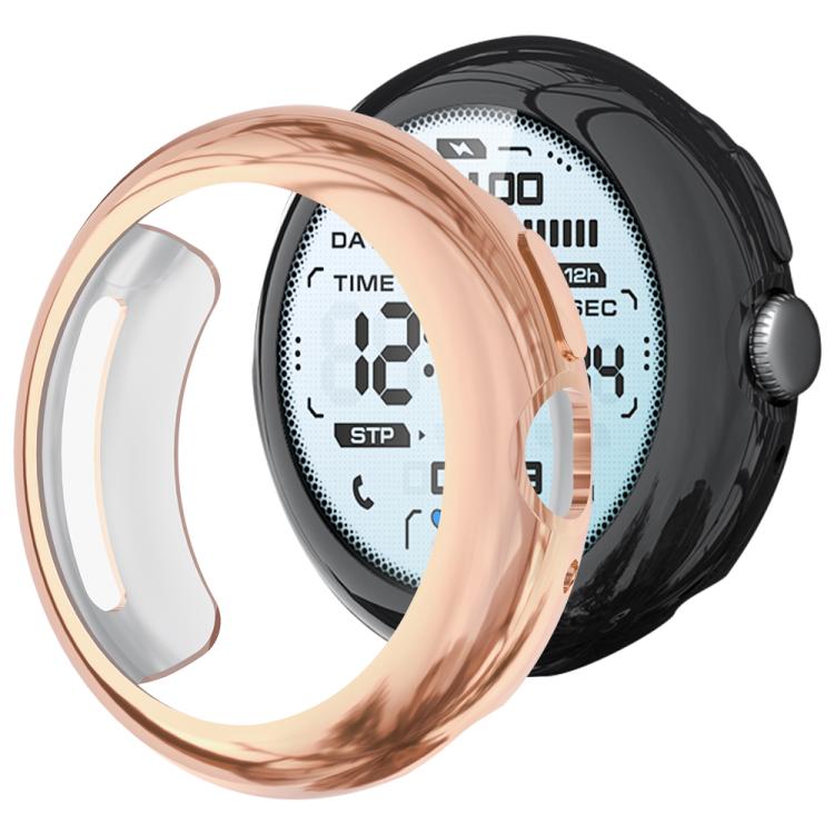 Capa integrada de TPU com película temperada xDfind para relógio, para Google Pixel Watch 4 / 3 45mm, para Google Pixel Watch 4 / 3 / 2 / 1 41mm