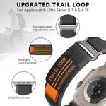 Pack de 5 Correias de Relógio em Nylon Trançado com Fivela Metálica de Dupla Secção xDfind, Para Apple Watch 42 / 44 / 45 / 46 / 49mm, Para Apple Watch 38 / 40 / 41 / S11 42mm