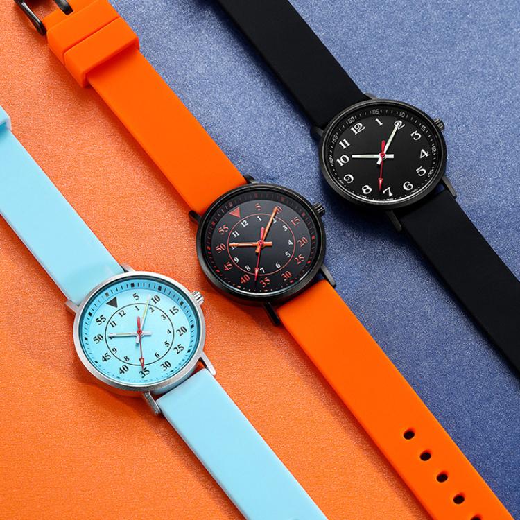 xDfind Stainless Steel Black Pin Buckle Solid Color Silicone Waterproof Watch Band, 10mm, 12mm, 14mm, 15mm