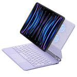 Capa de Couro para Tablet com Teclado Bluetooth e Touchpad, Para iPad 2025 / 2022, Para iPad Air 13 2025 / 2024 / Pro 12.9 2022