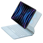 Capa de Couro para Tablet com Teclado Bluetooth e Touchpad, Para iPad 2025 / 2022, Para iPad Air 13 2025 / 2024 / Pro 12.9 2022