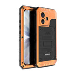 Capa de Telemóvel Híbrida em Metal e Silicone com Proteção Quádrupla, Para iPhone 17 Pro Max, Para iPhone 17 Pro, Para iPhone 17, Para iPhone Air