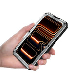 Capa de Telemóvel Híbrida em Metal e Silicone com Proteção Quádrupla, Para iPhone 17 Pro Max, Para iPhone 17 Pro, Para iPhone 17, Para iPhone Air