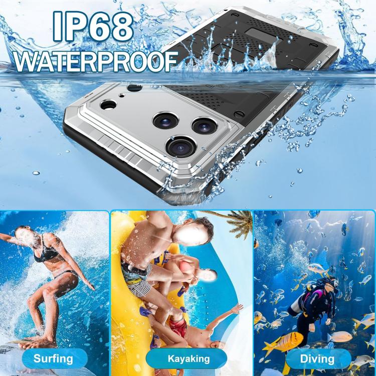 Capa de Telemóvel Híbrida em Metal e Silicone com Proteção Quádrupla, Para iPhone 17 Pro Max, Para iPhone 17 Pro, Para iPhone 17, Para iPhone Air
