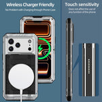 Capa de Telemóvel Híbrida em Metal e Silicone com Proteção Quádrupla, Para iPhone 17 Pro Max, Para iPhone 17 Pro, Para iPhone 17, Para iPhone Air